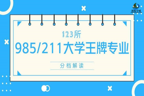 123所985、211大学王牌专业整理