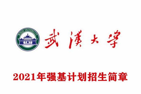 2021年武汉大学强基计划招生简章