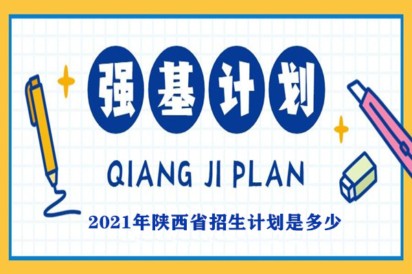 2021年陕西省高校强基计划招生计划是多少