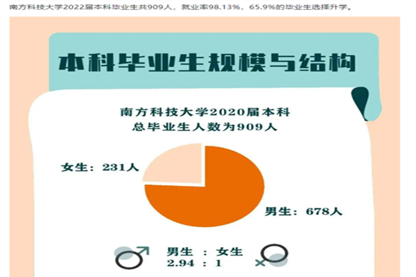 南方科技大学2020毕业生就业质量报告