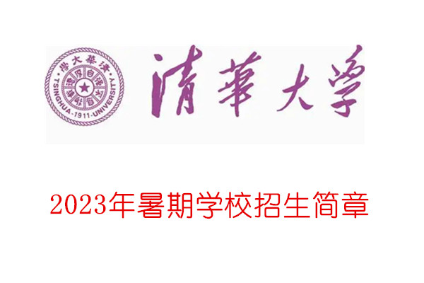 2023年清华大学暑期学校招生简章