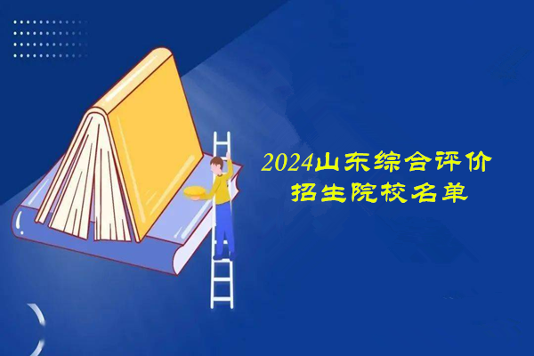 2024年山东综合评价招生院校名单