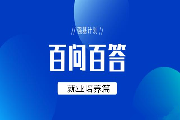 2024年强基计划就业培养