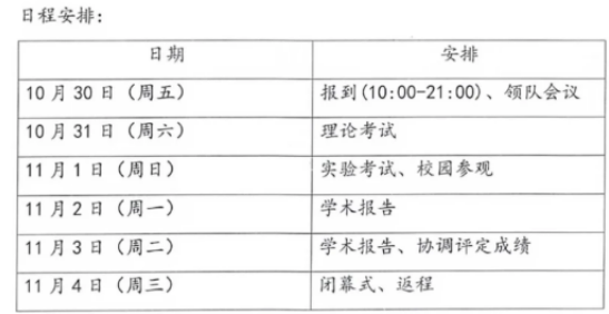 第40届化学竞赛决赛日程安排 第40届化学竞赛决赛日程安排